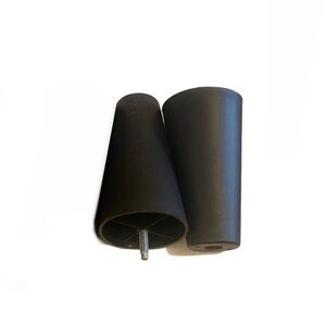 121303 X (2) IKEA Sofa Feet For EKTORP, SABOVIK, SENNESVIK Furniture, Black